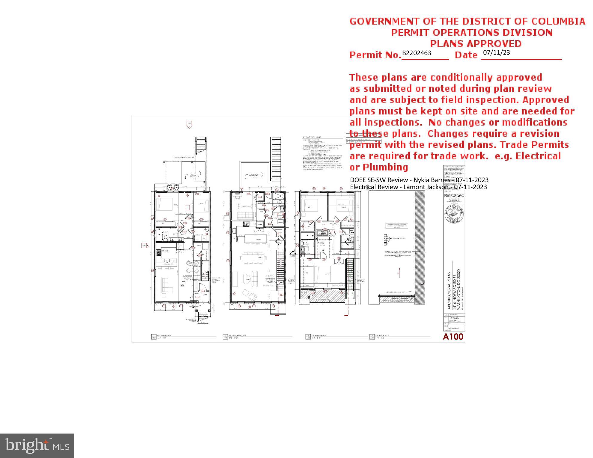 1416 1/2 Howard Road Southeast Washington, DC 20020 - Photo 2 of 5 a black and white photo of a floor plan