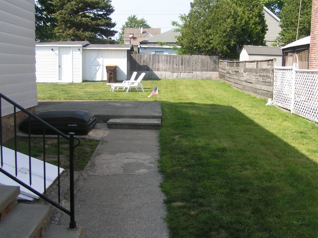 262 Anthony Street Fall River, MA 02721 - Photo 6 of 21 a view of a backyard