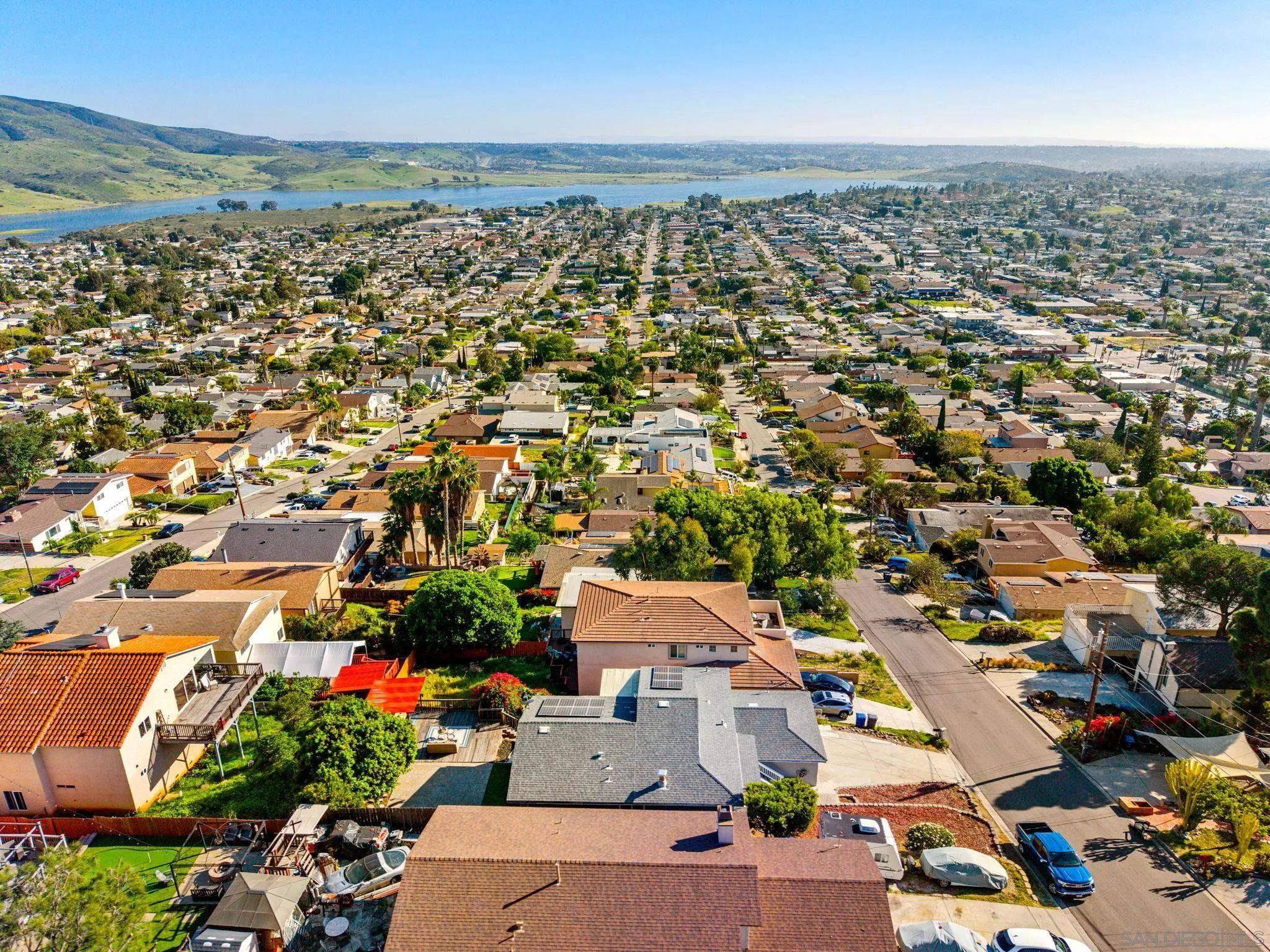 1311 Ramona Avenue Spring Valley, CA 91977 - Photo 30 of 33 an aerial view of residential houses with outdoor space