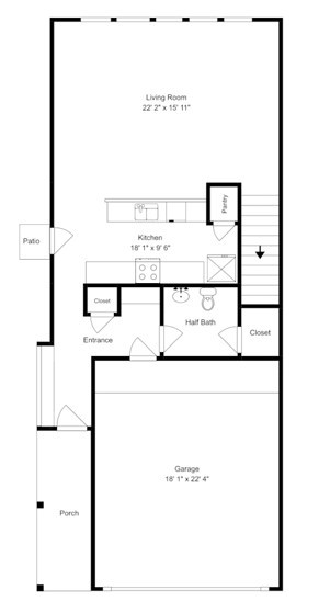 4026 Champlain Way Iowa Colony, TX 77583 - Photo 2 of 17 a picture of floor plan