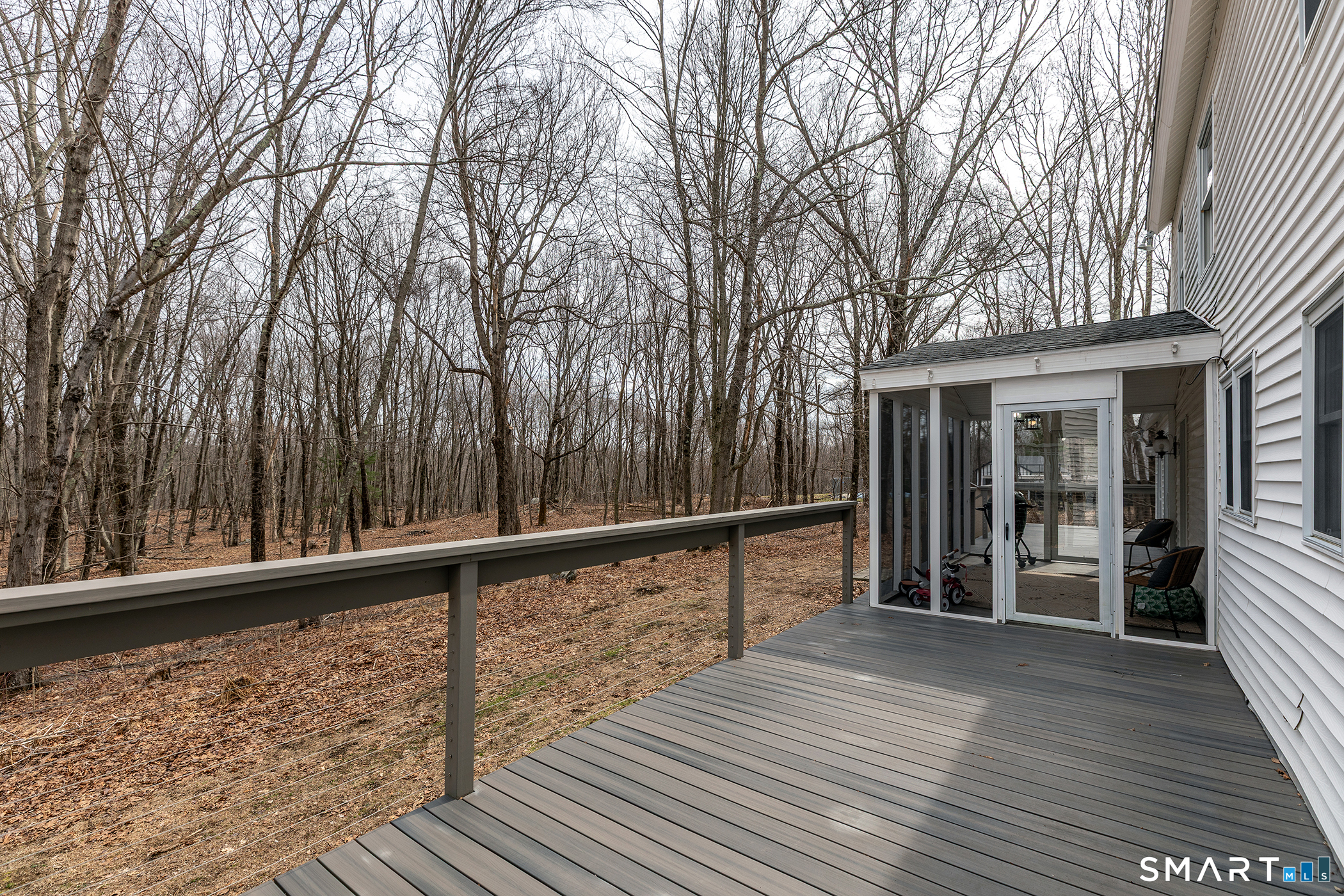24 Hickory Lane Roxbury, CT 06783 - Photo 28 of 42 a view of balcony with wooden floor and fence