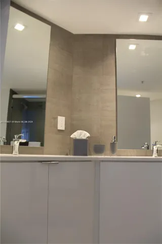 a view of hallway with livingroom