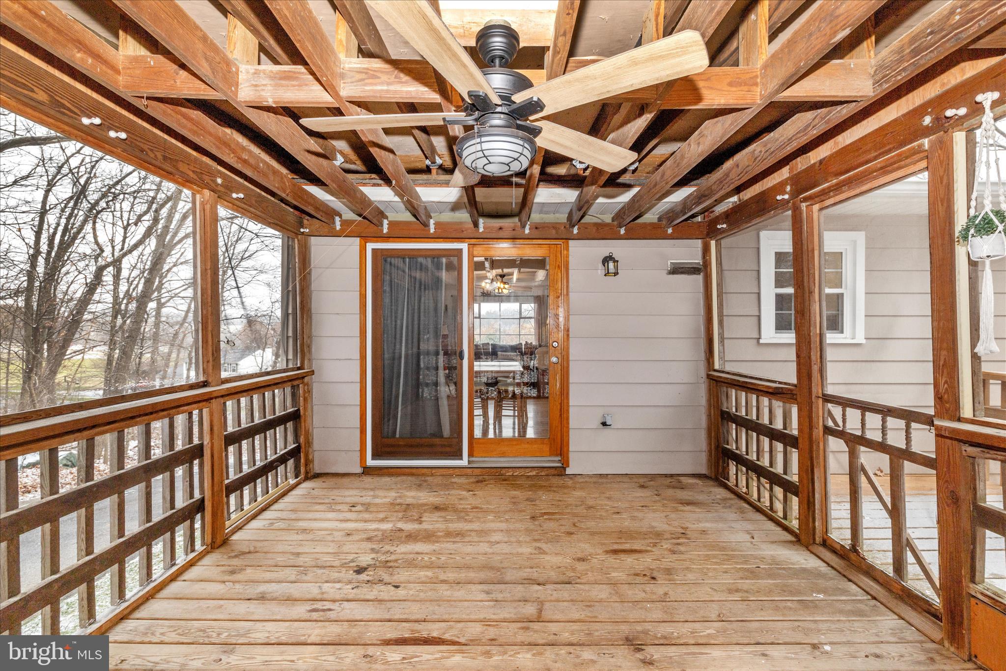 2235 Bowersox Road New Windsor, MD 21776 - Photo 14 of 35 a view of a porch with wooden floor