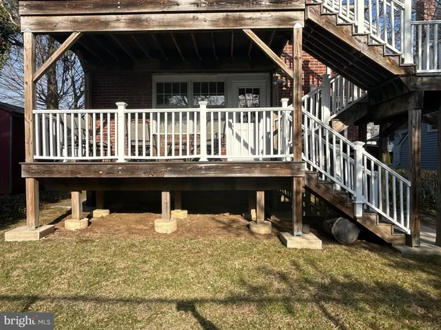 a house view with a roof deck