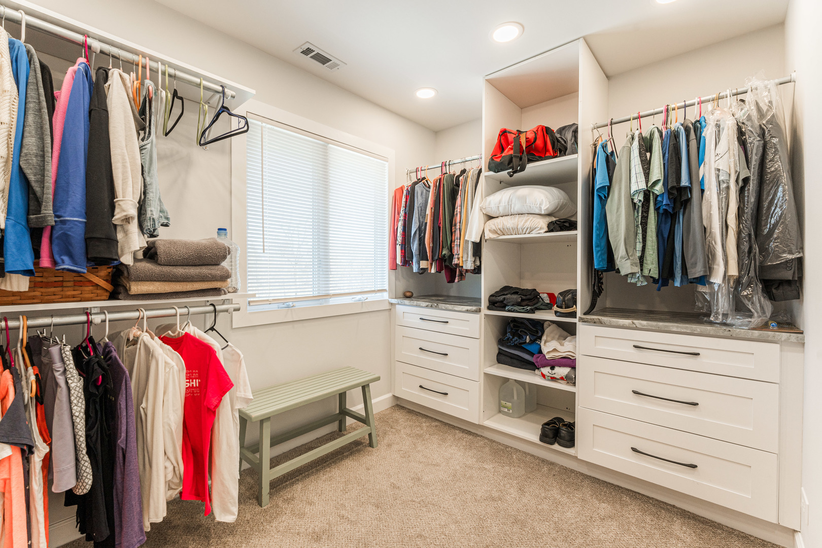 181 North Prince Crossing Road West Chicago, IL 60185 - Photo 29 of 62 a view of walk in closet with clothes and shoes
