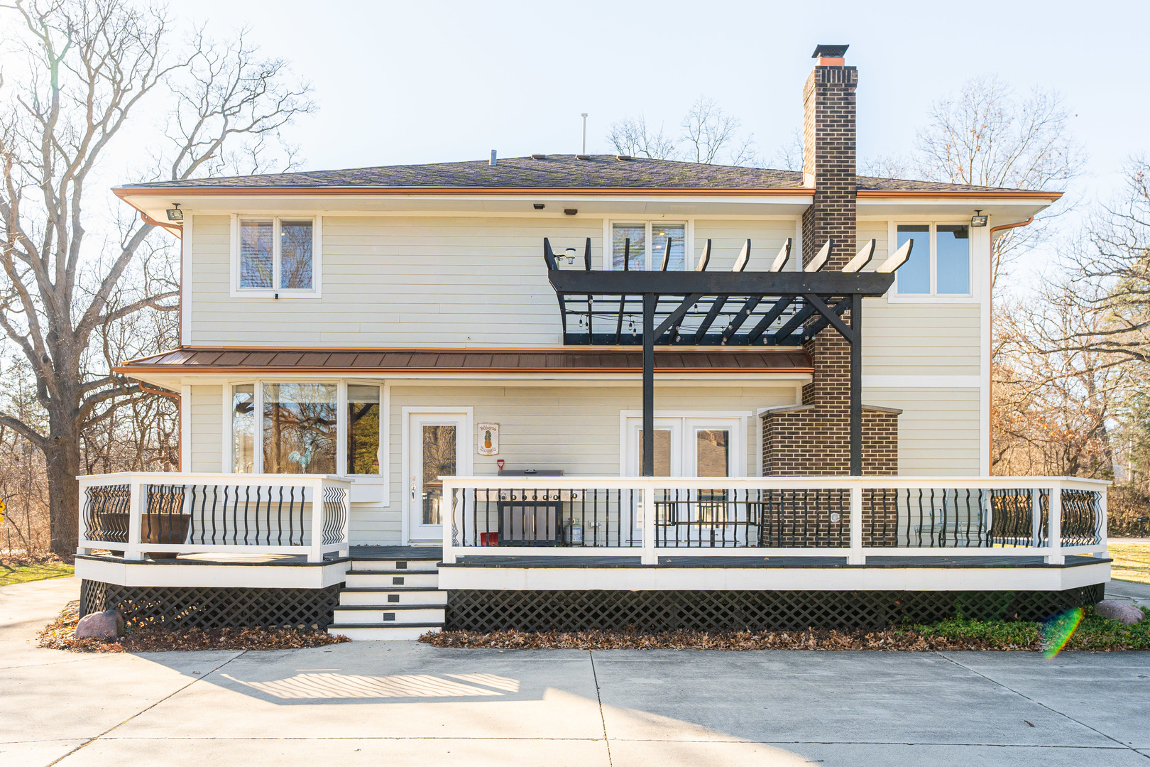 181 North Prince Crossing Road West Chicago, IL 60185 - Photo 52 of 62 front view of a house with a deck