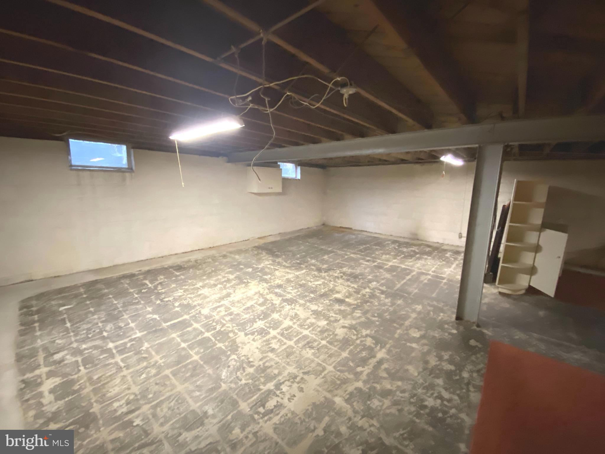 412 South Old Middletown Road Media, PA 19063 - Photo 23 of 36 Large unfinished basement