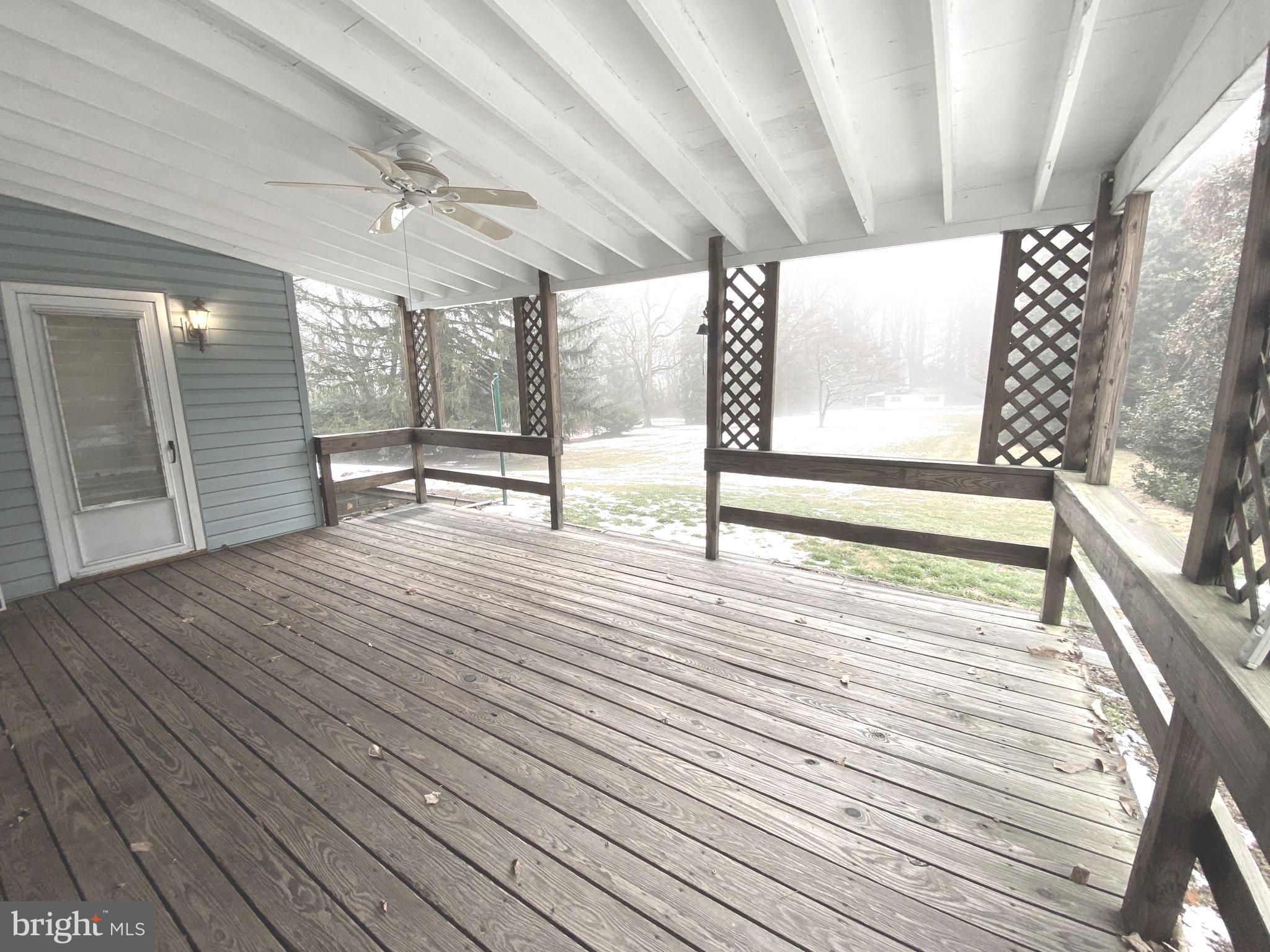 412 South Old Middletown Road Media, PA 19063 - Photo 28 of 36 Deck overlooks yard