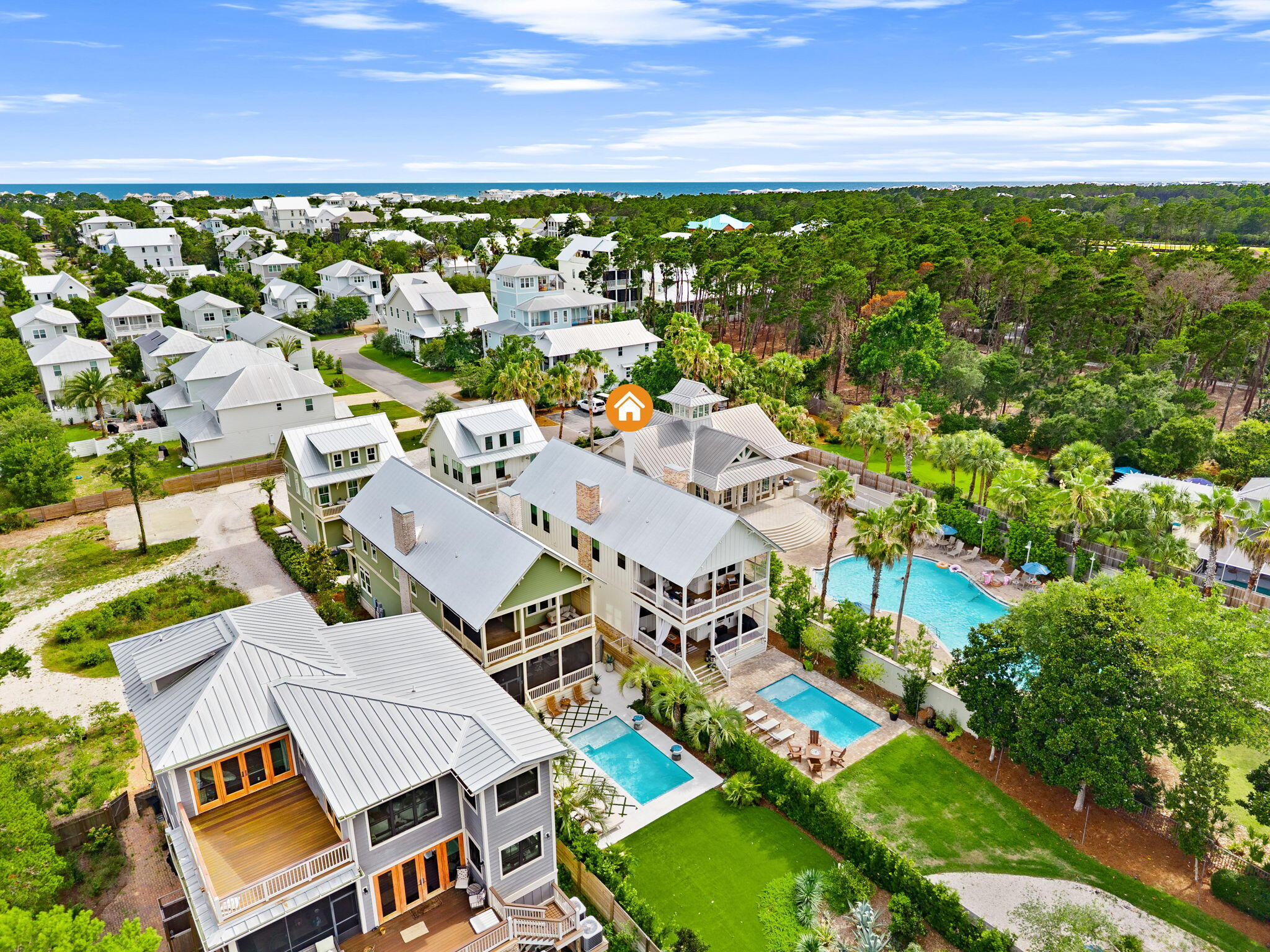 11 Dulce Ln Inlet Beach Inlet Beach, FL 32461 - Photo 65 of 71 Extraordinary Waterfront Retreat