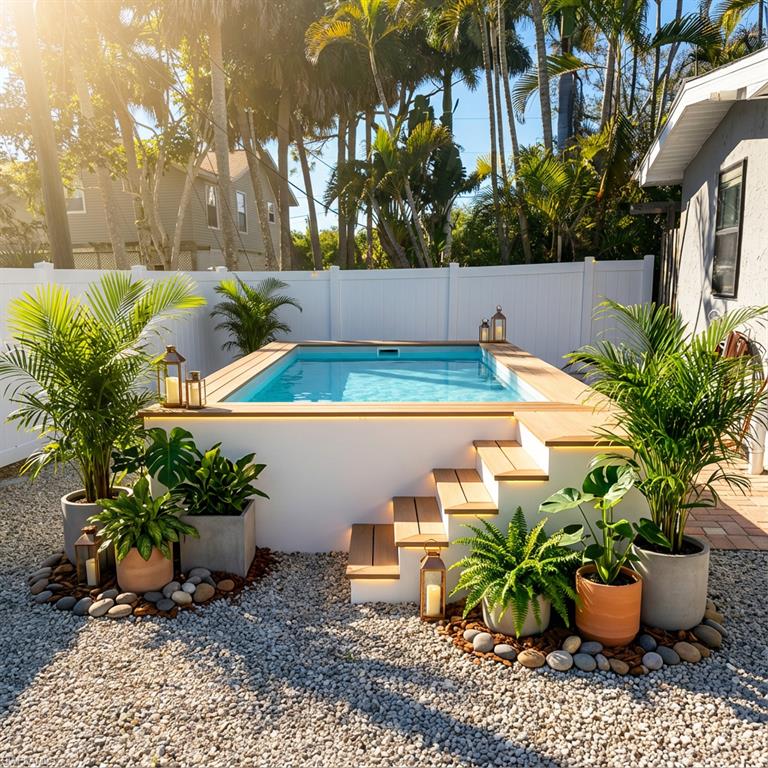 726 Park Avenue Naples, FL 34110 - Photo 32 of 32 a view of outdoor space and garden
