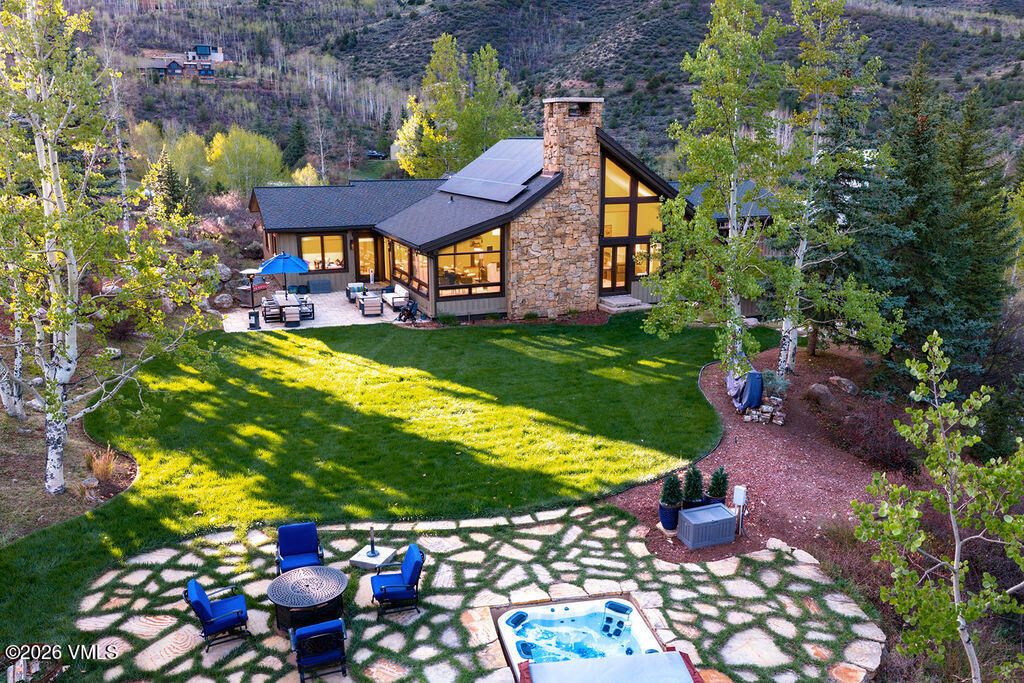 388 Eagle Crest Road Edwards, CO 81632 - Photo 45 of 47 2604_388_eagle_crest_dr_aerial_c_summer