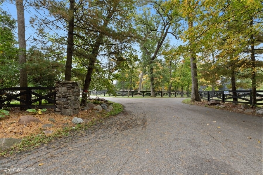 15141 West Little St Marys Road Mettawa, IL 60048 - Photo 2 of 42 a view of road with trees