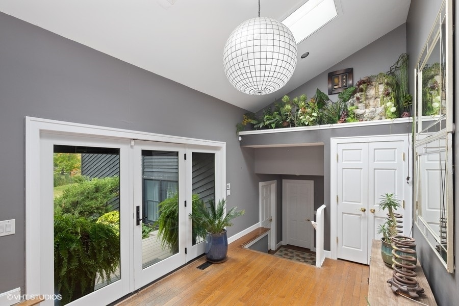 15141 West Little St Marys Road Mettawa, IL 60048 - Photo 26 of 42 a view of an entryway with a chandelier