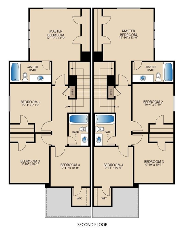 701 White Steppe Way Georgetown, TX 78626 - Photo 35 of 35 View of property floor plan