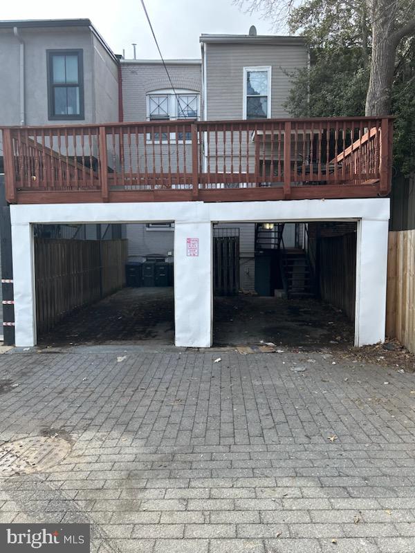 3015 13th Street Northwest Washington, DC 20009 - Photo 3 of 3 a view of a house with a balcony
