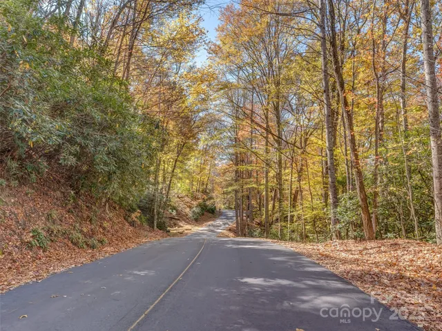 a view of a house with a street