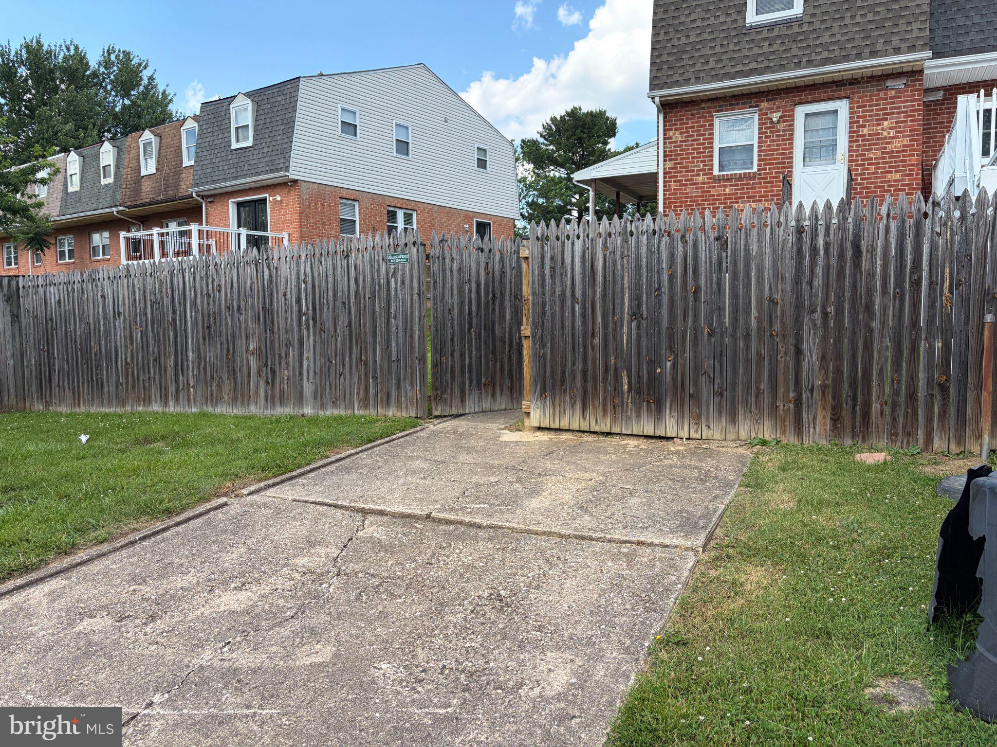 638 Kingston Road Middle River, MD 21220 - Photo 16 of 18 Backyard parking with entryway