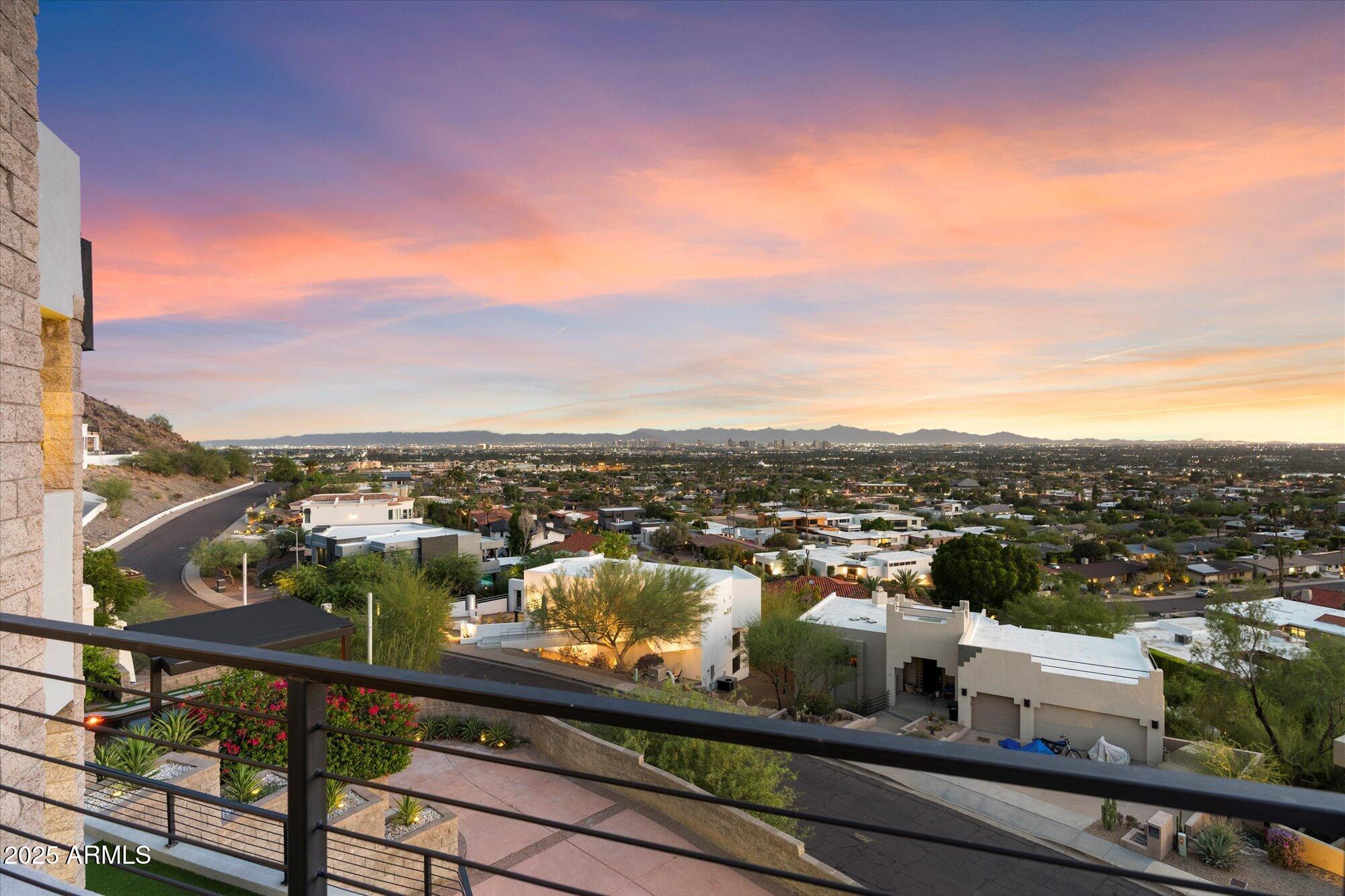 7147 North 23rd Place Phoenix, AZ 85016 - Photo 78 of 103 a view of a city from a balcony with city view