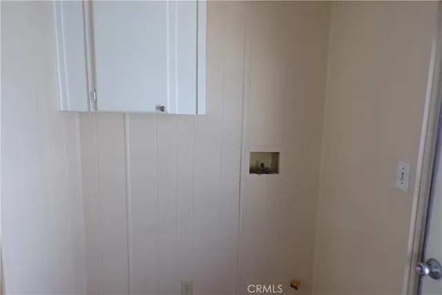 a view of door with white paint