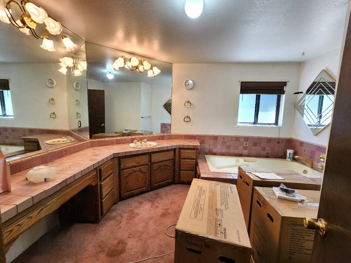 1925 Skull Flat Road West Point, CA 95255 - Photo 23 of 86 a bathroom with a sink and a mirror