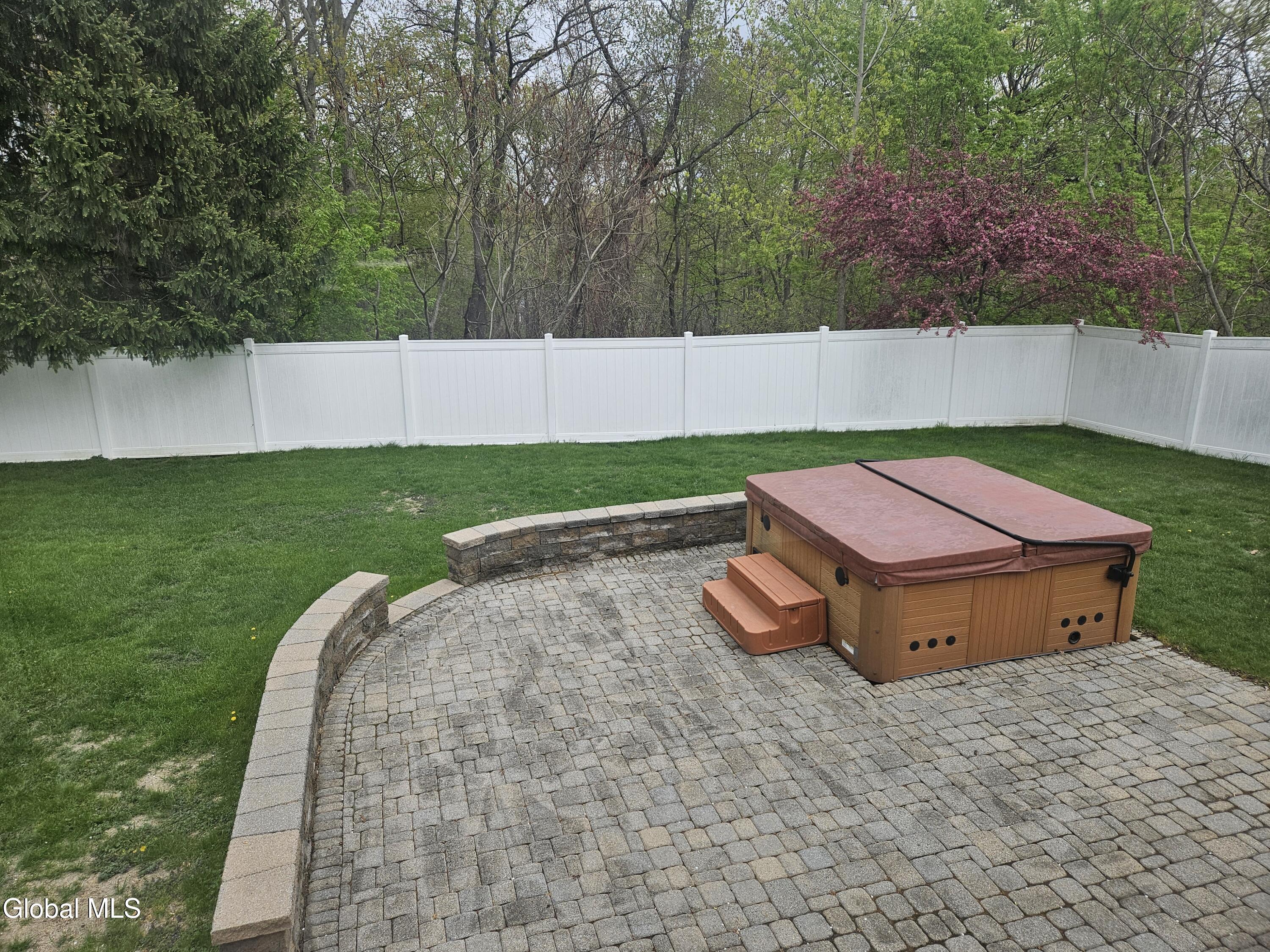 66 Beach Road Halfmoon, NY 12065 - Photo 5 of 6 Patio and Fenced Yard