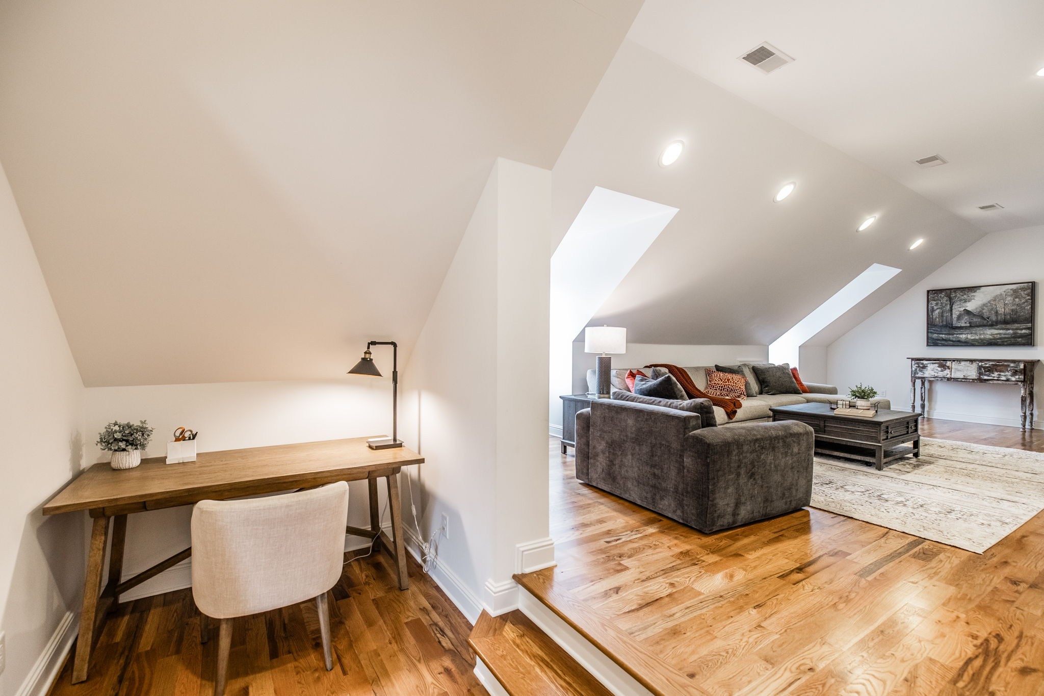 8137 Shoals Branch Road Primm Springs, TN 38476 - Photo 31 of 69 a living room with furniture and a wooden floor