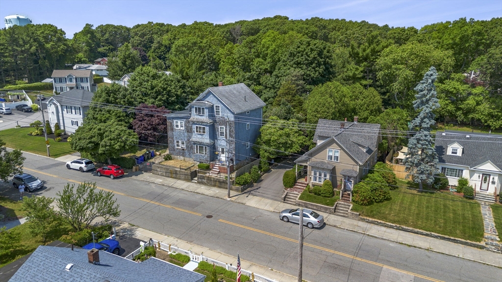 1643 Rodman Street Fall River, MA 02721 - Photo 7 of 35 an aerial view of a house with a garden