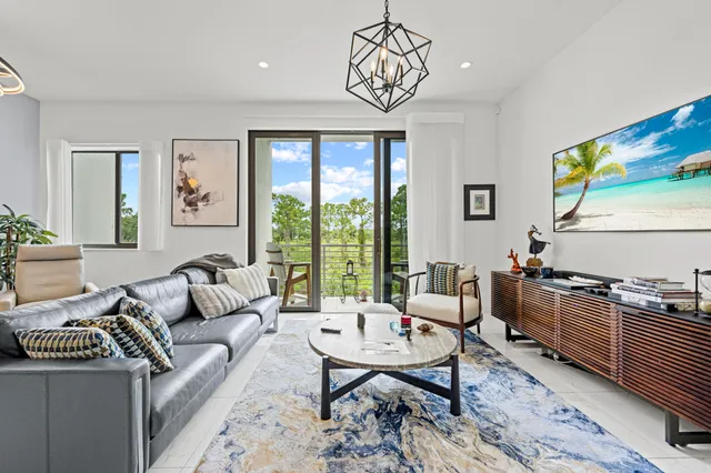 a living room with furniture or couch and a window