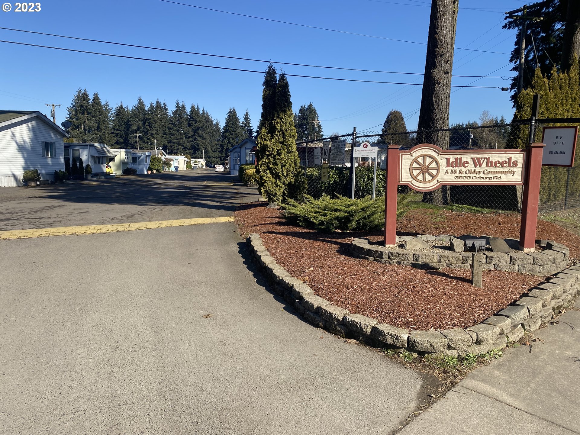 3900 Coburg Road, Unit 52 Eugene, OR 97408 - Photo 17 of 17 a view of a street with houses