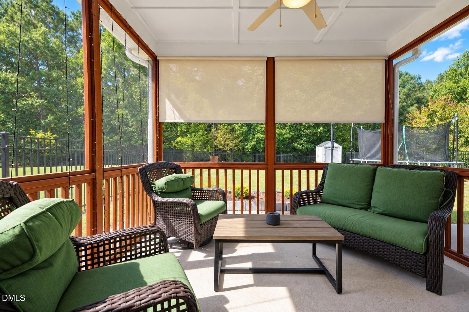3565 Massey Ridge Court Raleigh, NC 27616 - Photo 29 of 38 Screened Back Porch