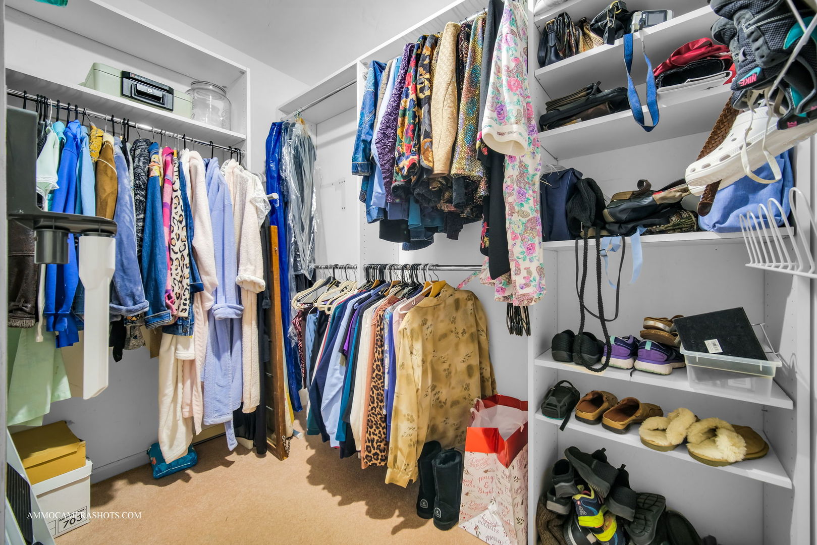 1105 North Mill Street, Unit 117 Naperville, IL 60563 - Photo 16 of 23 a view of walk in closet with clothes and shoes