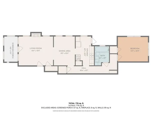 $1,700 | 4034 Hawthorne Avenue, Unit 103, Dallas, TX 75219
