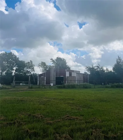 a view of a lake with beach