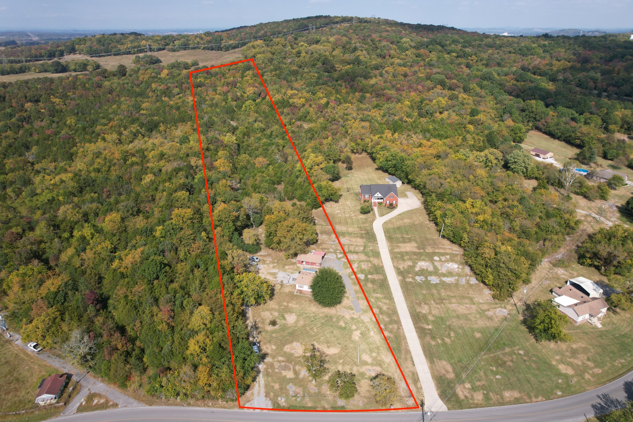 745 Holloway Road Lebanon, TN 37090 - Photo 28 of 30 an aerial view of residential houses with outdoor space