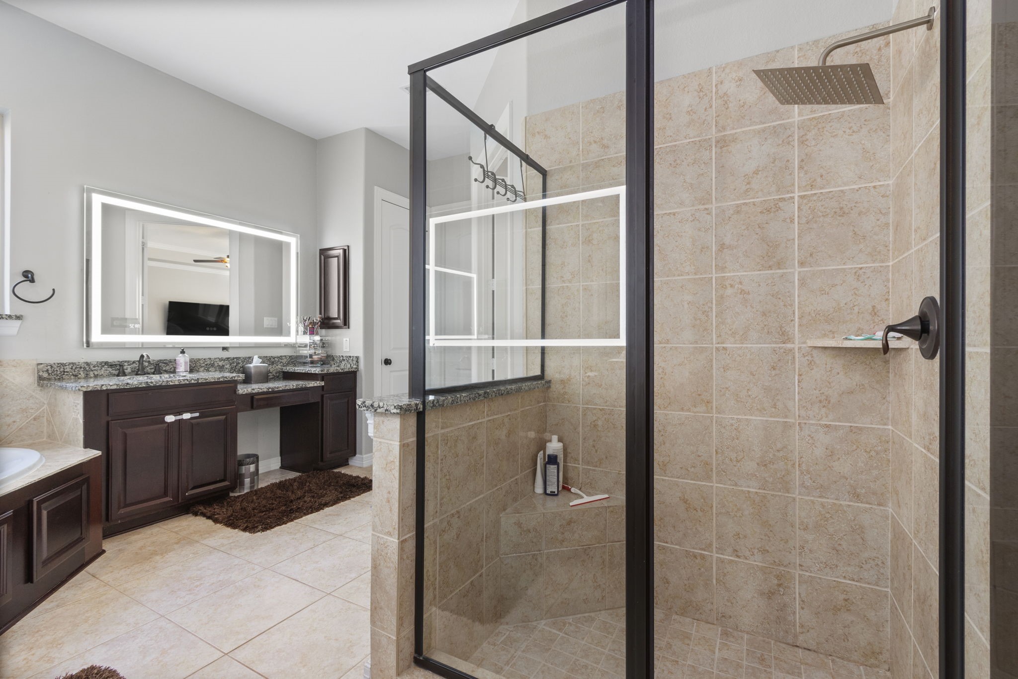 23211 Belted Kingfisher Trail Spring, TX 77389 - Photo 23 of 47 Large shower and jetted tub
