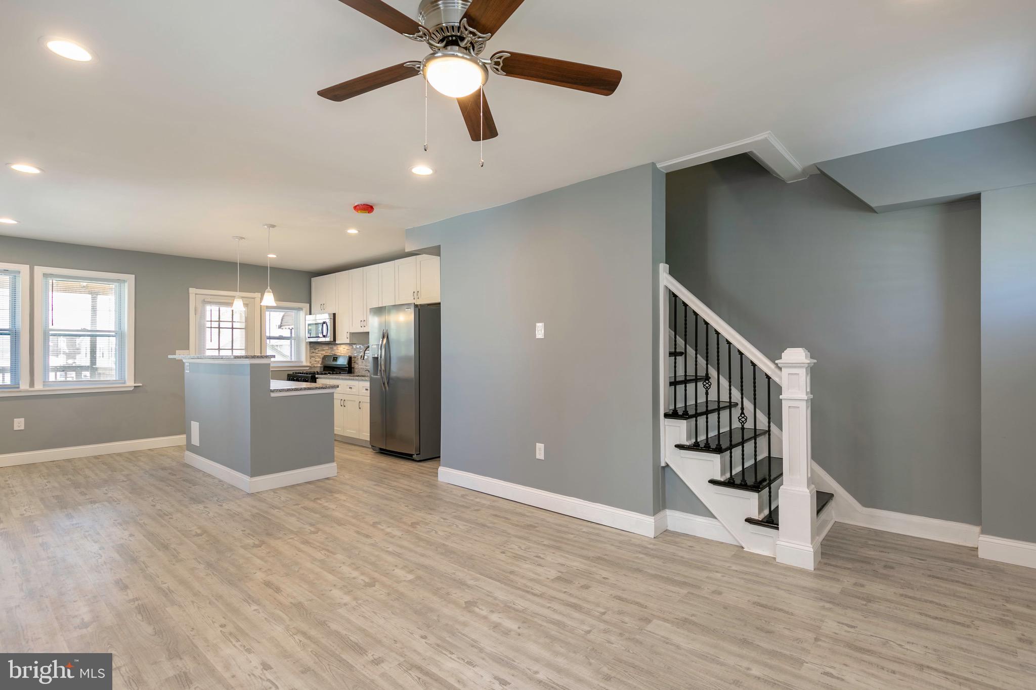 168 West Meadow Road Baltimore, MD 21225 - Photo 21 of 44 Recessed Lighting and Ceiling Fan.