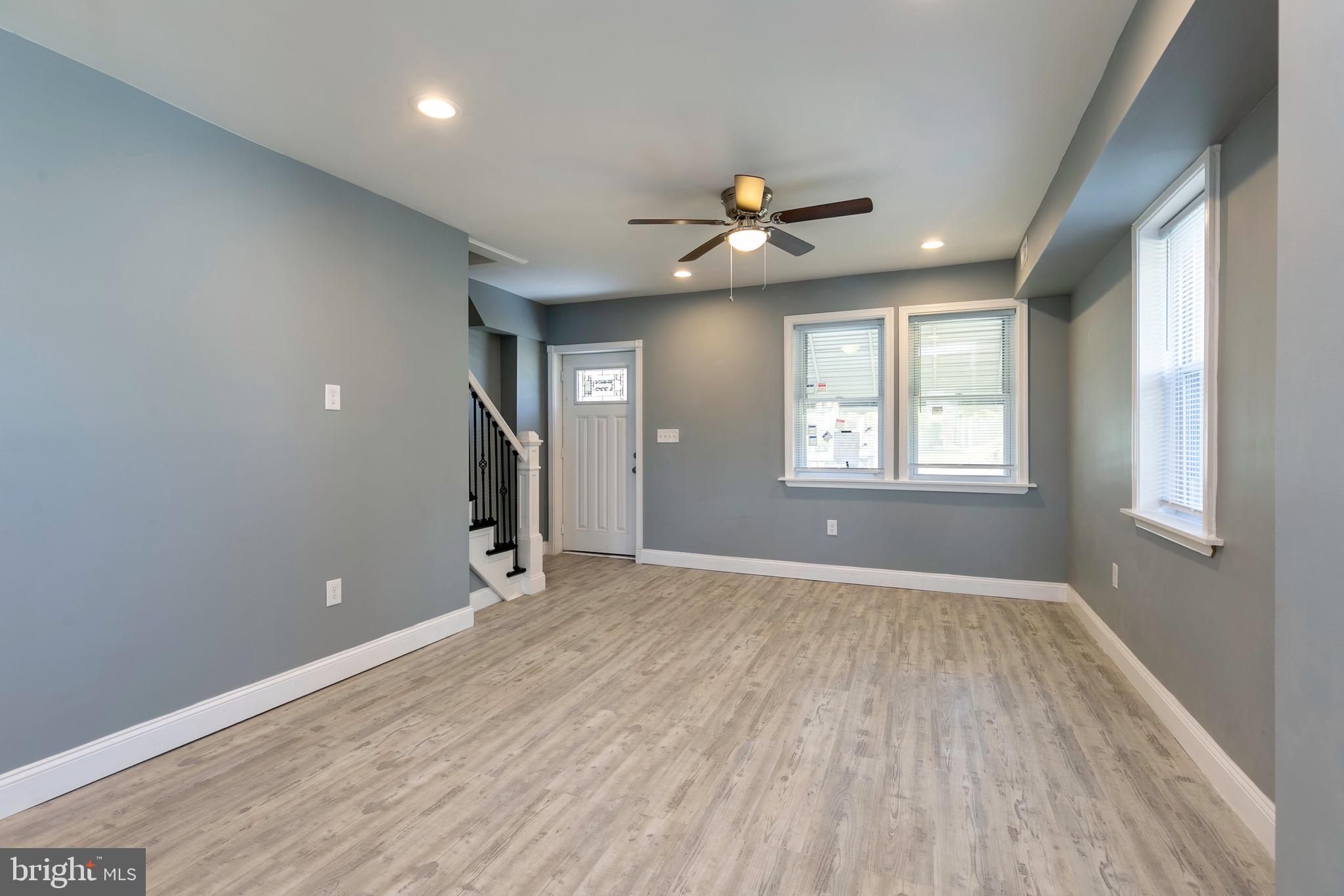 168 West Meadow Road Baltimore, MD 21225 - Photo 22 of 44 Gorgeous Blonde LVT Flooring throughout Main Level