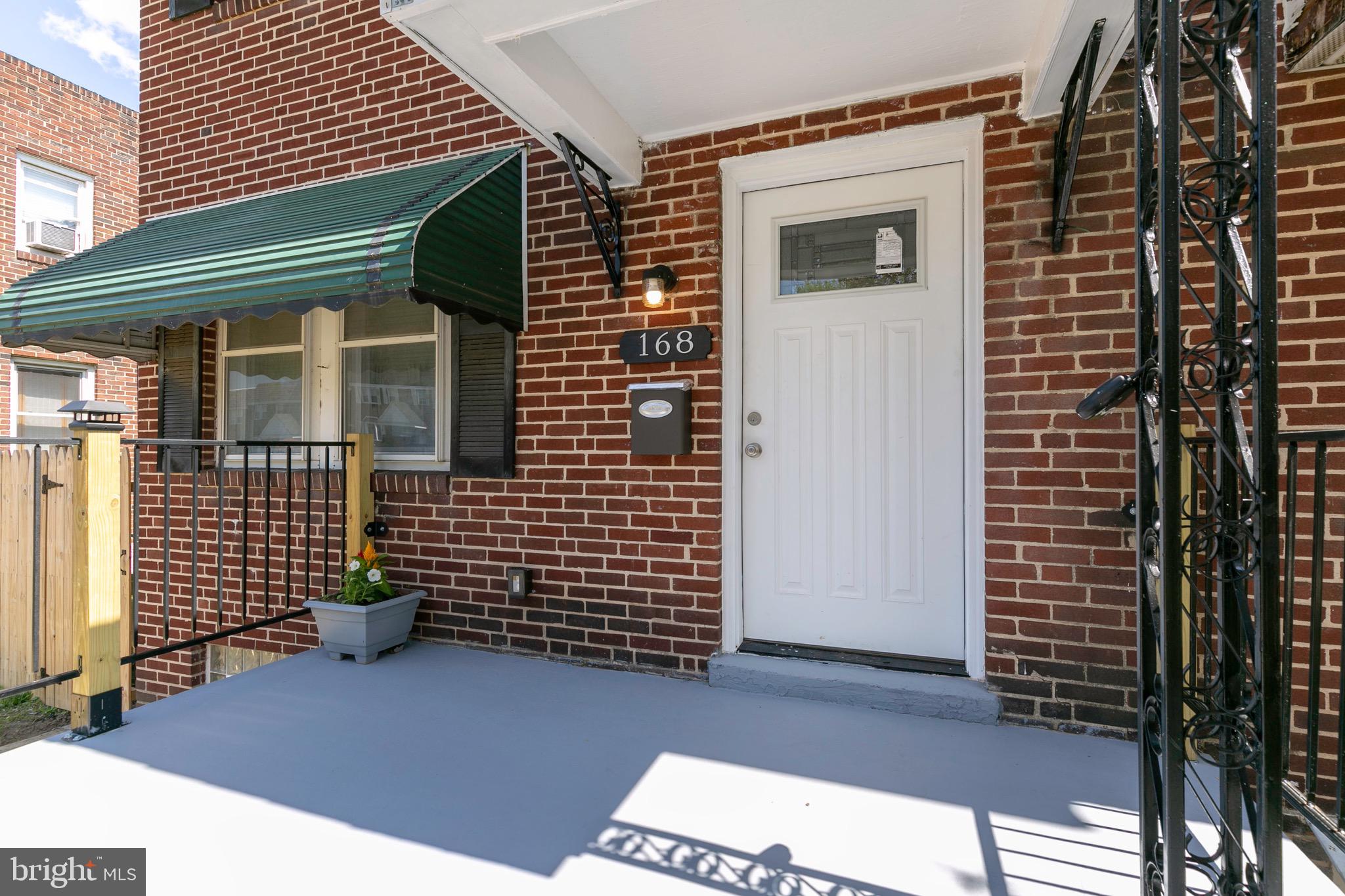 168 West Meadow Road Baltimore, MD 21225 - Photo 4 of 44 Welcoming Front Porch.
