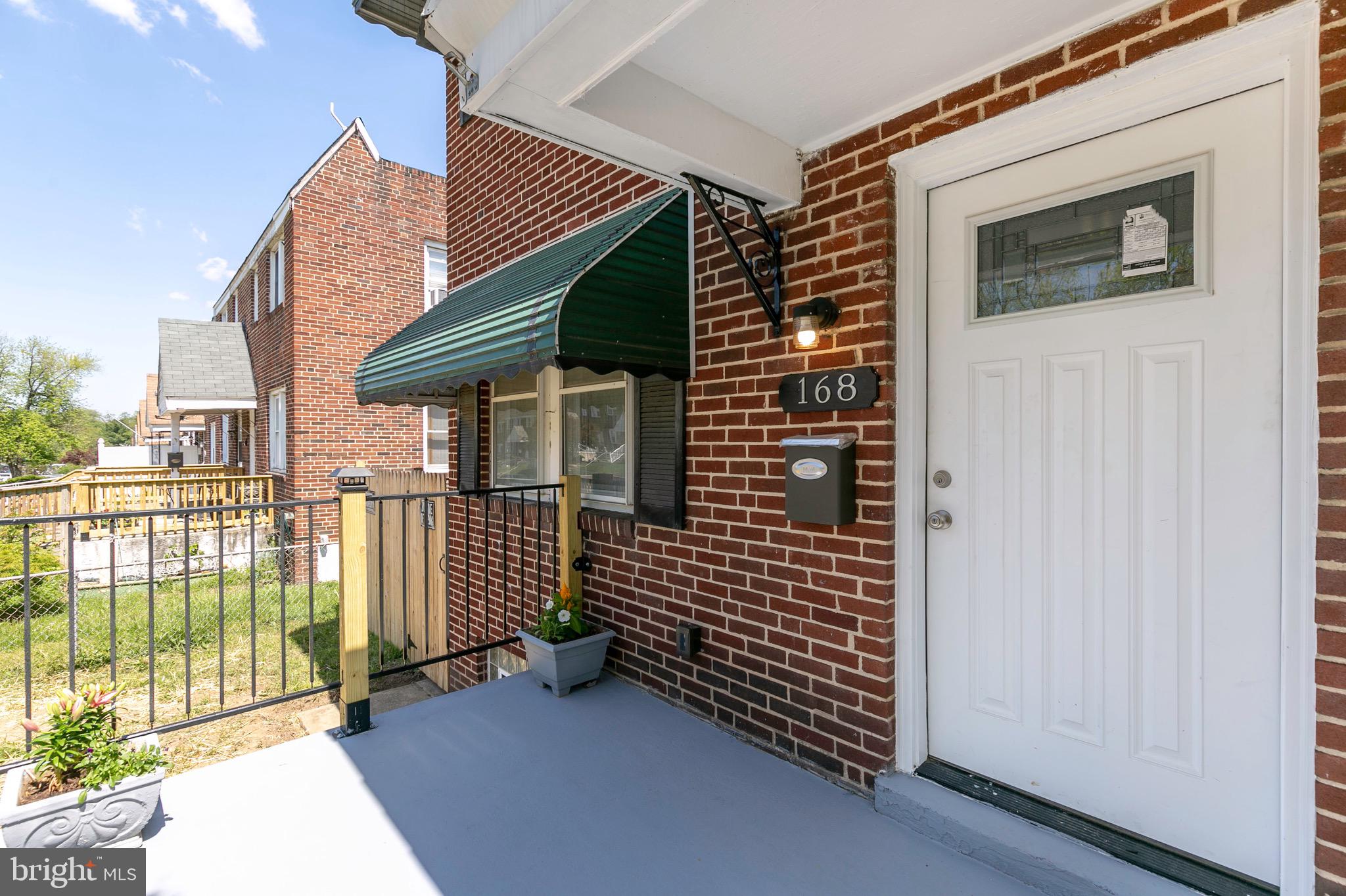 168 West Meadow Road Baltimore, MD 21225 - Photo 6 of 44 Window Awnings provides conservation of energy