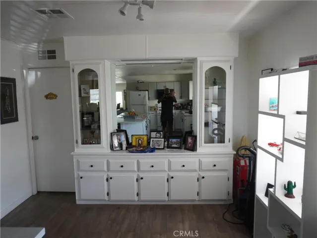 walk in closet with window