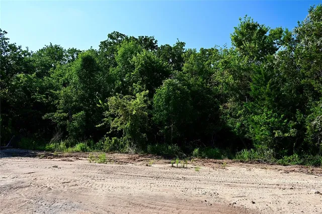 a view of a backyard of a house