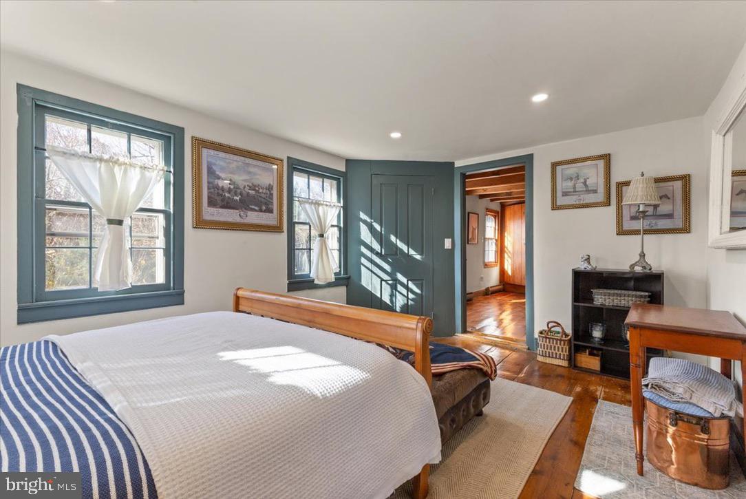 1507 River Road New Hope, PA 18938 - Photo 9 of 22 Sunlit bedroom with charming details.