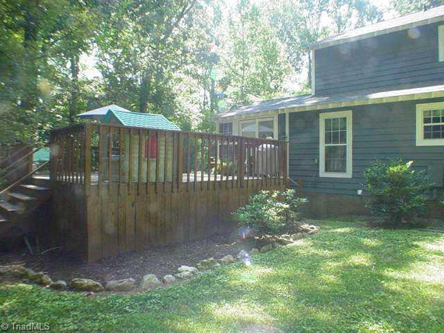 1674 Hauser Road Lewisville, NC 27023 - Photo 8 of 9 Other. Outside view of the spacious deck.