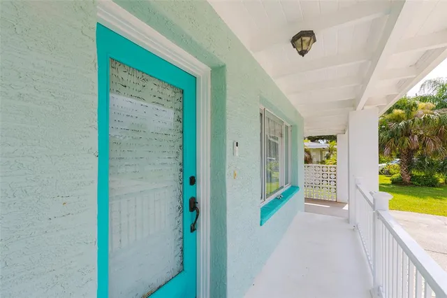 a view of an entryway