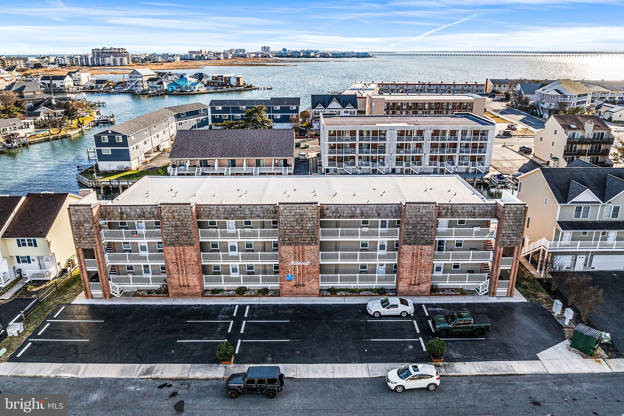 615 Salt Spray Road, Unit 3E Ocean City, MD 21842 - Photo 6 of 39 Aerial view - front of building