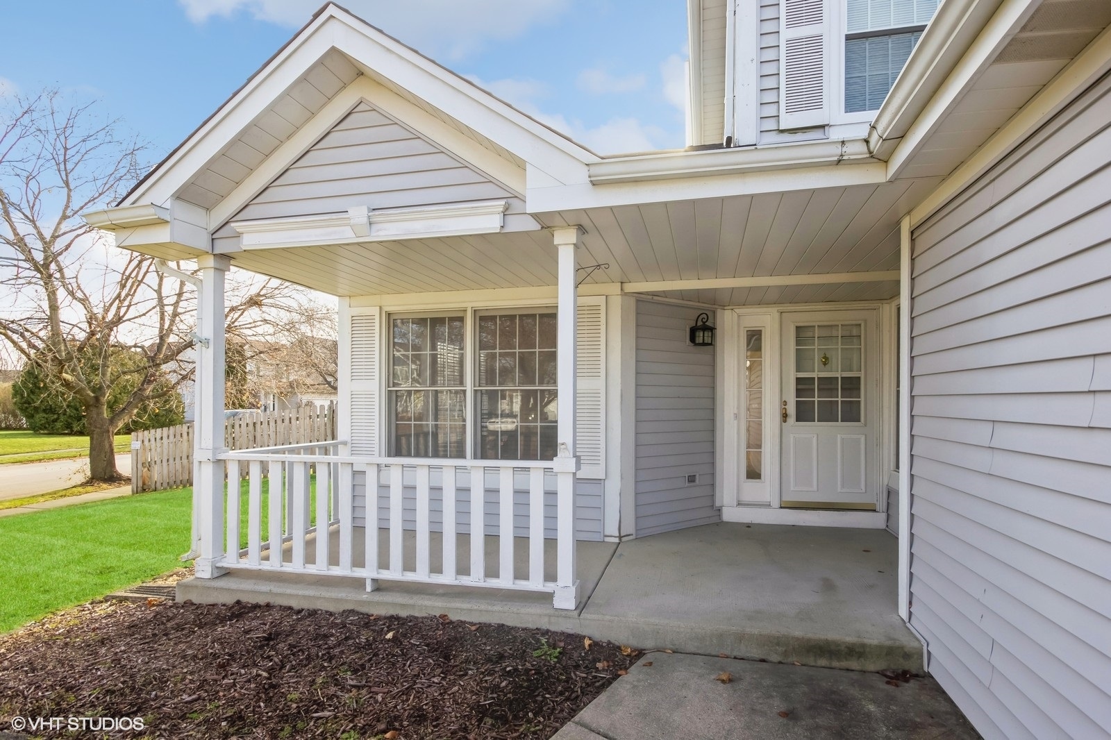 4418 Riverside Drive Plainfield, IL 60586 - Photo 20 of 21 front view of a house with a porch