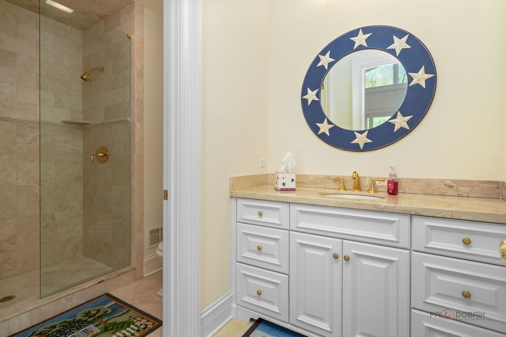 93 Hawley Woods Road Barrington, IL 60010 - Photo 85 of 91 a bathroom with a sink and a mirror