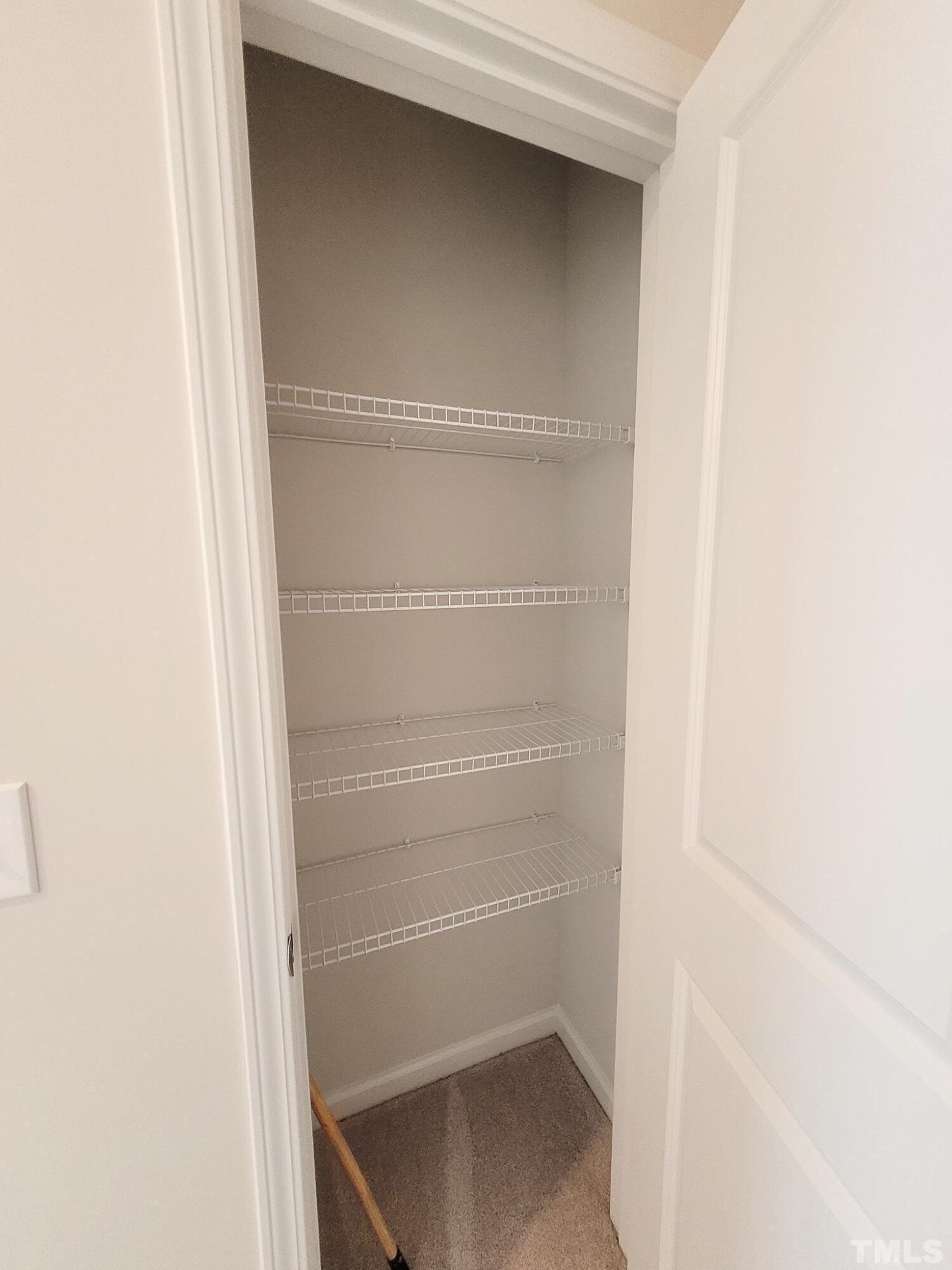 1038 Shoreside Drive Durham, NC 27713 - Photo 30 of 42 a empty closet with white paint