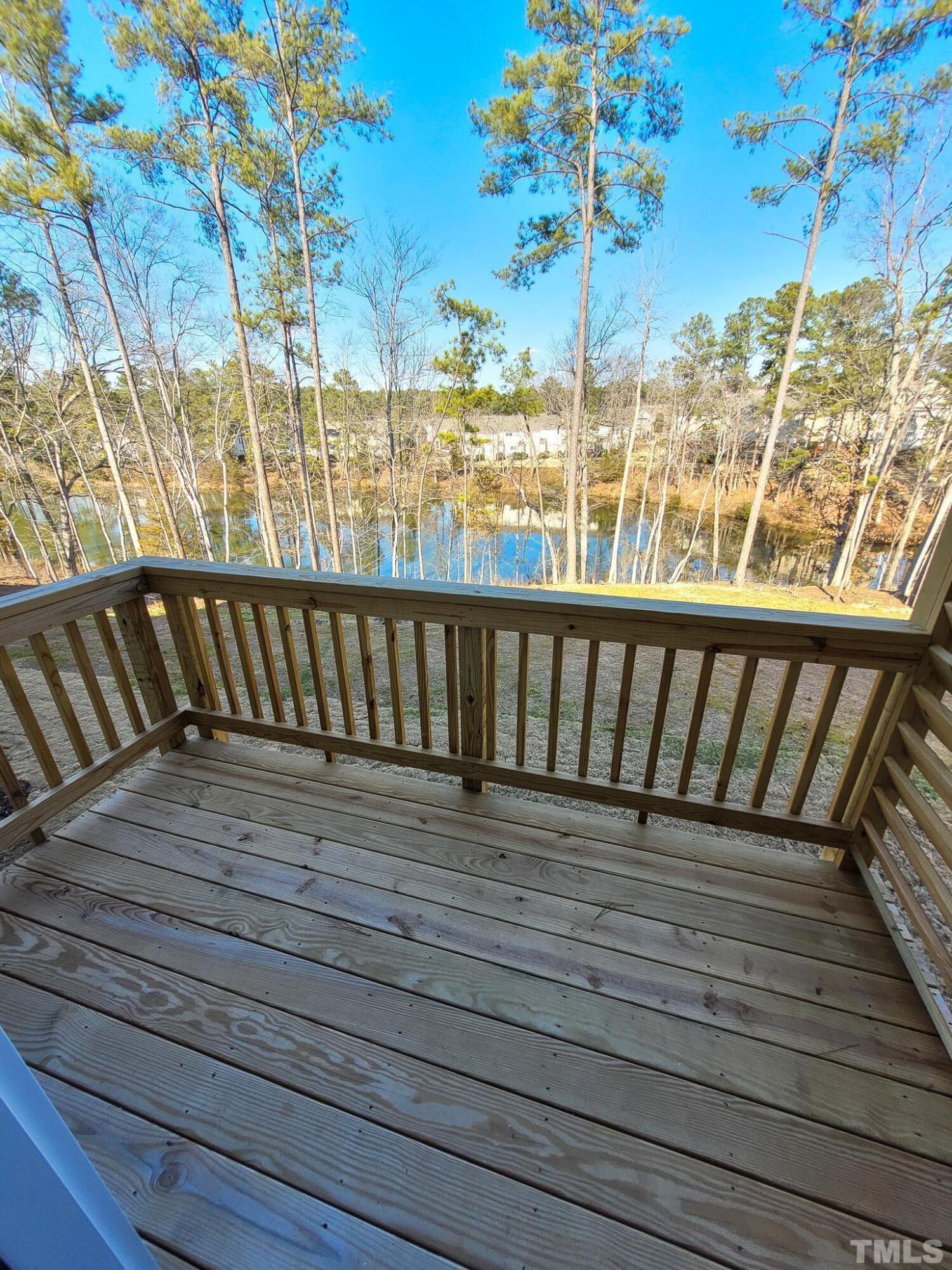 1038 Shoreside Drive Durham, NC 27713 - Photo 39 of 42 a view of wooden deck