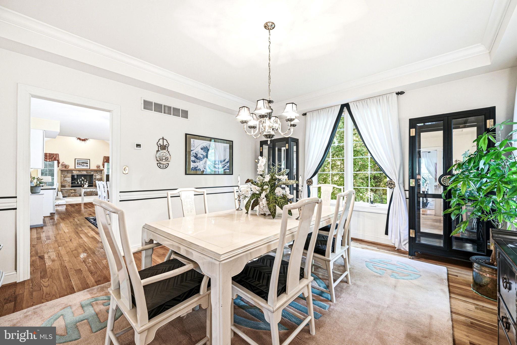 101 Ridings Boulevard Chadds Ford, PA 19317 - Photo 8 of 38 Dining Room and flows to the kitchen